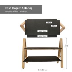 06-21802-Arte-Regal-Erika-Etagere-2stoeckig-Bemassung.jpg Etagere ERIKA 2-stöckig rechteckig aus Holz & Schiefer – 21802_Bild_6
