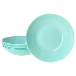 01-10272-Arte-Regal-Mint-Suppenteller-6er-Set.jpg 6er Set MINT Suppenteller für 6 Personen aus Glas - 10272_Bild_1