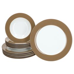 01-545777-545760-Ritzenhoff-und-Breker-Nougat-Doppio-12tlg-Tafelservice.jpg 12tlg Tafelservice Nougat Doppio - 545777 + 545760_Bild_1