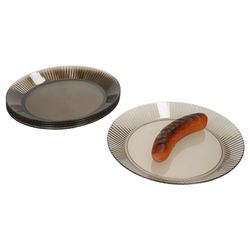 02-10492-Arte-Regal-ToGo-Teller-23cm-Kunststoff-grau-6er-Set-Deko.jpg 5 cm Grau aus Kunststoff - 10492_Bild_2