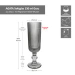 6er Set AGATA Sektgläser Grau aus Glas – 37567_Bild_7