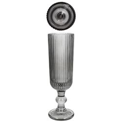 04-37567-Arte-Regal-Agata-Grau-Sektglaeser-160ml-Einzeln-Gesamt.jpg 6er Set AGATA Sektgläser Grau aus Glas – 37567_Bild_4