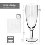 120er Set GEEICHTE ROYAL Sektgläser - 175882_Bild_6