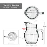 2er Set VALENTIN Glas-Krug mit Henkel - 92682_Bild_7