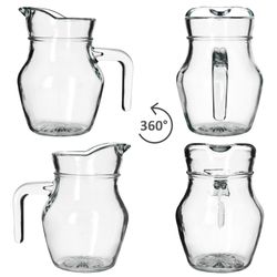 04-92682-Arte-Regal-Valentin-Glaskrug-0-5L-360-Grad-Ansicht.jpg 2er Set VALENTIN Glas-Krug mit Henkel - 92682_Bild_4