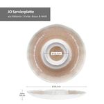 06-177602400-Koopmann-Jo-Servierplatte-27-5cm-Melamin-Braun-Bemassung.jpg