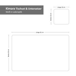 05-12090-12095-Kela-Kimara-Tischset-Untersetzer-Weiss-Lederoptik-bemassung.jpg 05-12090-12095-Kela-Kimara-Tischset-Untersetzer-Weiss-Lederoptik-bemassung.jpg
