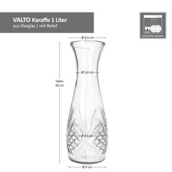06-92683-Arte-Regal-Valto-Karaffe-1L-Relief-Bemassung.jpg 06-92683-Arte-Regal-Valto-Karaffe-1L-Relief-Bemassung.jpg