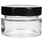 04-00086308-00080858-Einmachglas-106ml-DTO70-Schwarz-Deckel-past-Einzeln-Frontal-geschlossen.jpg