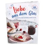 40er Set Sturzglas 230 ml mit grün kariertem Deckel inkl. Diamant Gelierzauber Rezeptheft_Bild_6
