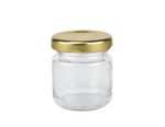 100er Set Sturzglas 53 ml To 43 goldener Deckel incl. Diamant Gelierzauber Rezeptheft_Bild_1
