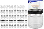 50er Set Sturzglas 53 ml To 43 schwarzer Deckel incl. Diamant Gelierzauber Rezeptheft_Bild_4