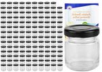 200er Set Sturzglas 53 ml To 43 schwarzer Deckel incl. Diamant Gelierzauber Rezeptheft_Bild_1