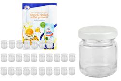MamboCat-10777-28er-Set-Sturzglas-53-ml-To-43-weiss.jpg 28er Set Sturzglas 53 ml To 43 weißer Deckel incl. Diamant Gelierzauber Rezeptheft_Bild_4