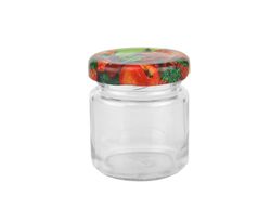 MamboCat-10787-28er-Set-Sturzglas-53-ml-To-43-Obs_1.jpg 50er Set Sturzglas 53 ml To 43 Obst Dekor Deckel incl. Diamant Gelierzauber Rezeptheft_Bild_1