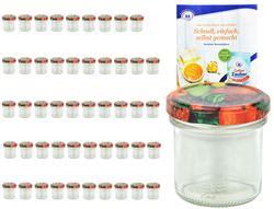 MamboCat-10820-24er-Set-Sturzglas-167-ml-To-66-Ob_4.jpg 50er Set Sturzglas 167 ml To 66 Obst Dekor Deckel incl. Diamant Gelierzauber Rezeptheft_Bild_4