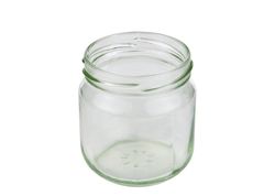 MamboCat-10865-12er-Set-Rundglas-212-ml-nieder-To_2.jpg 12er Set Rundglas 212 ml nieder To 66 schwarzer Deckel incl. Diamant Gelierzauber Rezeptheft_Bild_1