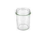 12er Set Sturzglas 230 ml HOCH To 66 schwarzer Deckel incl. Diamant Gelierzauber Rezeptheft_Bild_3