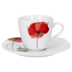 van-well-monika-espresso-02.jpg 6er Set Espressotasse mit Espressountertasse Monika _Bild_1