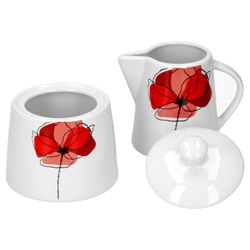 van-well-monika-milch-zucker.jpg Kaffeeergänzungsset Milchkännchen & Zuckerdose Monika _Bild_1
