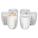 6er Set Kaffeebecher Vanda weiße Orchidee 33cl_Bild_2