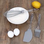 3tlg Back-Set ENNIE Sandgrau aus Silikon & Kunststoff - 11333_Bild_3