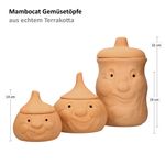 3tlg. Terrakotta Set Knoblauchtopf Knut + Zwiebeltopf Onni + Kartoffeltopf Karl _Bild_7