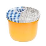 25er Set Sturzglas 230 ml To 82 Holz Herz blau Deckel incl. Diamant Gelierzauber Rezeptheft_Bild_3
