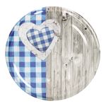 40er Set Sturzglas 230 ml To 82 Holz Herz blau Deckel incl. Diamant Gelierzauber Rezeptheft_Bild_2