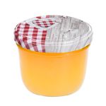40er Set Sturzglas 230 ml To 82 Holz Herz rot Deckel incl. Diamant Gelierzauber Rezeptheft_Bild_3