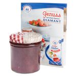 12er Set Sturzglas 350 ml To 82 Deckel Holz-Herz rot incl. Diamant Gelierzauber Rezeptheft_Bild_4