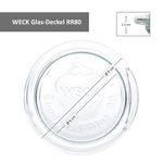 24er Set Weck Gläser 370ml Tulpenglas mit 24 Glasdeckeln inkl Rezeptheft_Bild_6