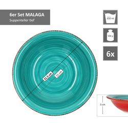 hit-dinner-set-suppenteller-malaga-6er-set-bemassun.jpg 6er Set Essteller tief Malaga Snaily bunt_Bild_2