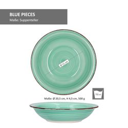 blau-mix-bemassung-suppenteller_1.jpg 18tlg. Tellerset Blue Curacao für 6 Personen in verschiedenen Blau-Tönen_Bild_3