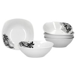 van-well-black-flower-mueslischalen-6er-set.jpg 6er Set Müsli- Salatschale Black Flower 14cm_Bild_2