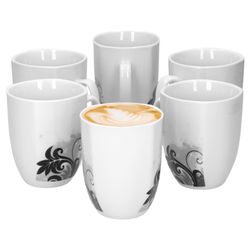 van-well-black-flower-kaffeebecher-6tlg-food.jpg 6er Set Kaffeebecher Black Flower 33cl_Bild_1