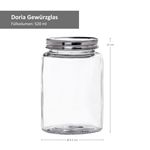 4er Set Vorratsglas Doria 520ml - 4x 11962_Bild_4