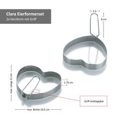 05-Kela-Clara-Eierformerset-4tlg-Bemassung-01.jpg 4tlg Eierformerset 2x Herz und 2x Blume Clara - 11210 + 11211_Bild_5