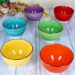 24326750-Bowl-14cm-Uni-Bunt-Ambiente-01.jpg 6er Set Müslischale Uni Bunt_Bild_6