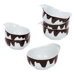 6er Set Fondueschälchen Blob Porzellan 150 ml_Bild_1
