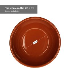 03-99538-Arte-Regal-Schale-650ml-bemassung-021.jpg 6er Set Tonschale 15cm braun glasiert 650ml - 99538_Bild_3