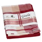 3er Set Gisela Rot Geschirrtücher_Bild_1