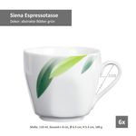 6er Set Espressotasse mit Espressountertasse Siena_Bild_3