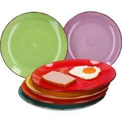 24326776-Speiseteller-26-5cm-Uni-Bunt-ambiene-01-.jpg 6er Set Speiseteller Uni Bunt_Bild_5