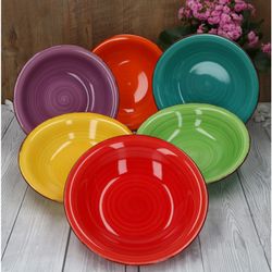 24326792-Teller-tief-Uni-Bunt-Mood-01.jpg 6er Set Suppenteller Uni Bunt - 24326792_Bild_5
