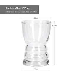 03-durobor-barista-espresso-glaeser-bemassung.jpg 6er Set Barista Kaffeeglas 12cl_Bild_3