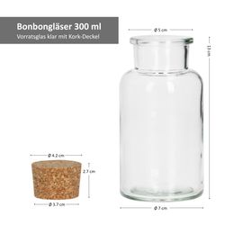 04-mambocat-bonbonglaeser-300ml-bemassung-01.jpg 6er Set Bonbongläser 300ml + Korken_Bild_4