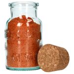 6er Set Gewürzgläser grün 125ml + Korken - zur Aufbewahrung von Kräutern & Gewürzen_Bild_2