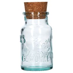 03-VE-Gewuerzglas-125ml-leer.jpg 6er Set Gewürzgläser grün 125ml + Korken - zur Aufbewahrung von Kräutern & Gewürzen_Bild_3
