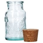 12er Set Gewürzgläser grün 125ml + Korken - zur Aufbewahrung von Kräutern & Gewürzen_Bild_4